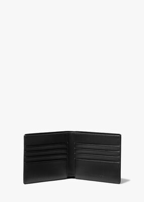 michael kors محفظة جريسون قابلة للطي بشعار الماركة