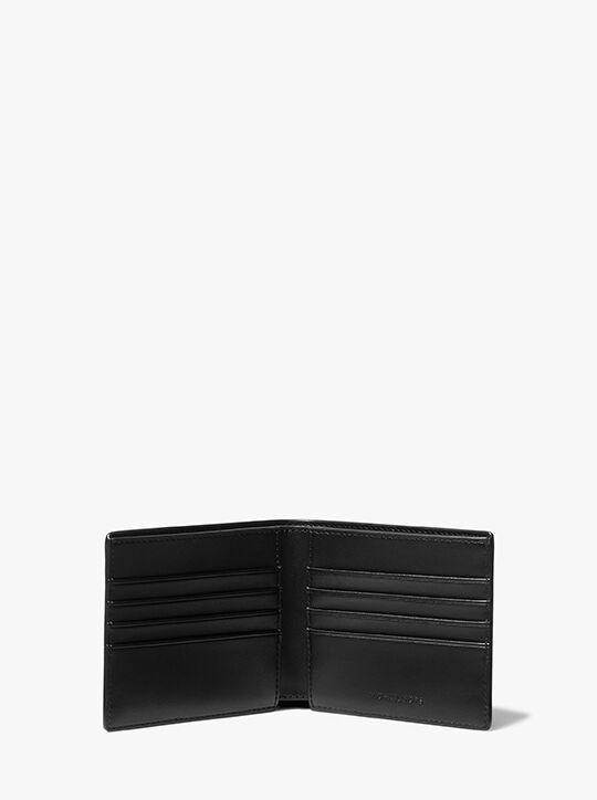 Greyson Logo Slim Billfold Wallet michael kors greyson logo slim billfold wallet