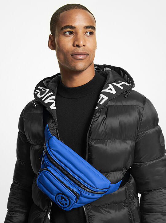 Brooklyn Quilted Nylon Belt Bag michael kors brooklyn quilted nylon belt bag