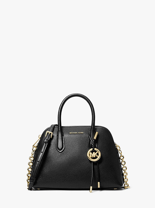 Freddie Medium Handbag grained cow leather black michael kors freddie medium handbag grained cow leather black