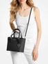 Jet Set Travel Extra-Small Logo Top-Zip Tote Bag michael kors jet set travel extra small logo top zip tote bag