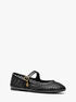 Nellie Flex Laser-Cut Leather Flat michael kors nellie flex laser cut leather flat