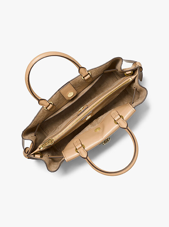 حقيبة هاملتون ليجاسي كبيرة بحزام جلد التمساح منقوش michael kors حقيبة هاملتون ليجاسي كبيرة بحزام جلد التمساح منقوش