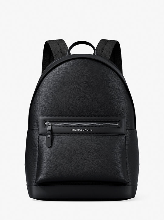 michael kors jet set pebbled leather backpack