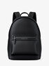 michael kors jet set pebbled leather backpack