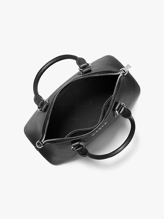 Veronica Medium Saffiano Leather Dome Satchel | Michael Kors Official ...