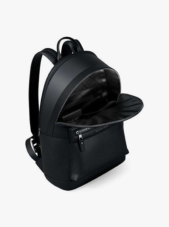 michael kors jet set pebbled leather backpack