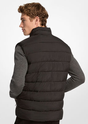 michael kors glendale quilted nylon vest