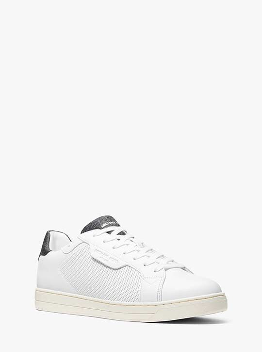 Keating Leather Sneaker michael kors keating leather sneaker