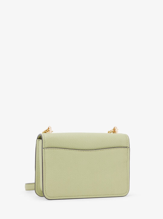 michael kors claire small pebbled leather convertible shoulder bag