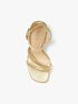 Nadina Metallic Lizard Embossed Leather Wedge Sandal michael kors nadina metallic lizard embossed leather wedge sandal