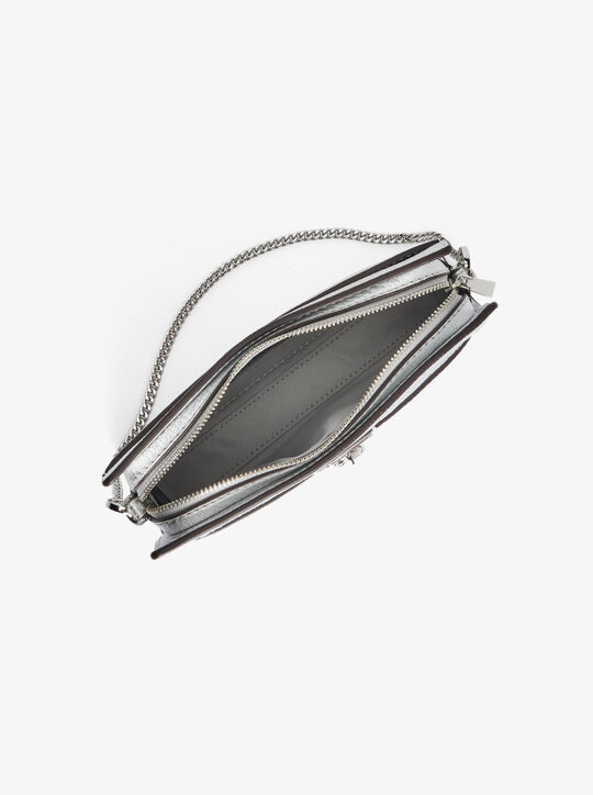 Hamilton Moderne Extra-Small Metallic Leather Convertible Crossbody Bag michael kors hamilton moderne extra small metallic leather convertible crossbody bag