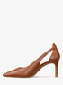 Leather Slingback Pump michael kors leather slingback pump