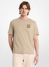 michael kors graphic logo cotton t shirt