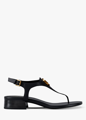 michael kors mckenszie flex leather sandal