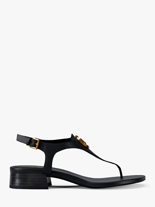 michael kors mckenszie flex leather sandal