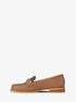 Lex Leather and Signature Logo Loafer michael kors lex leather and signature logo loafer