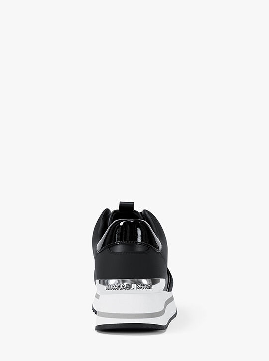 Raina Leather Trainer michael kors raina leather trainer