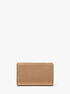 michael kors medium pebbled leather wallet