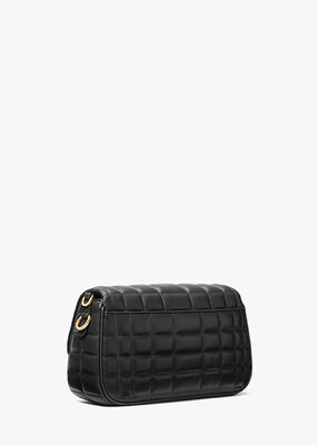 michael kors parker medium quilted leather shoulder bag