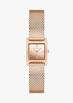 michael kors georgie rose gold watch