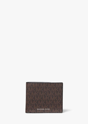 michael kors محفظة كوبر مع جيب للعملات المعدنية