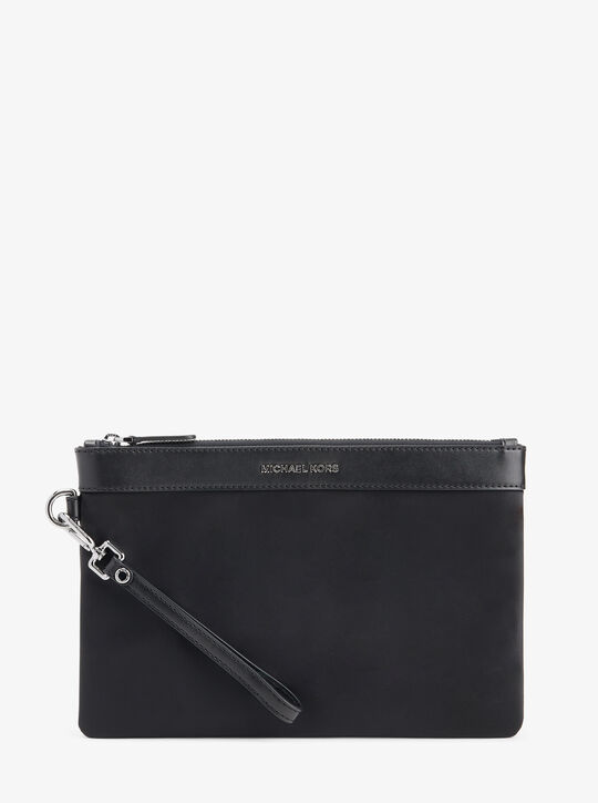 michael kors nylon gabardine travel pouch