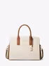 michael kors laila medium signature logo satchel