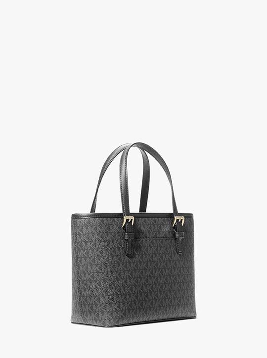 Jet Set Travel Extra-Small Logo Top-Zip Tote Bag michael kors jet set travel extra small logo top zip tote bag