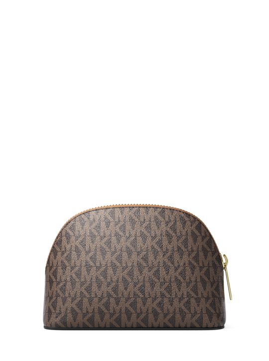 michael kors jet set medium signature logo travel kit