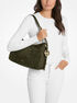 michael kors nolita medium nubuck convertible shoulder bag