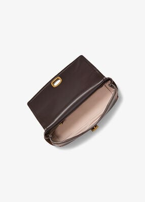 Bryant Small Leather Convertible Shoulder Bag michael kors bryant small leather convertible shoulder bag