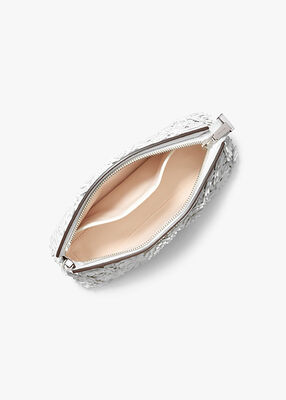 michael kors حقيبة يد أثينا القابلة للتحويل والمزينة بتطريزات زهرية