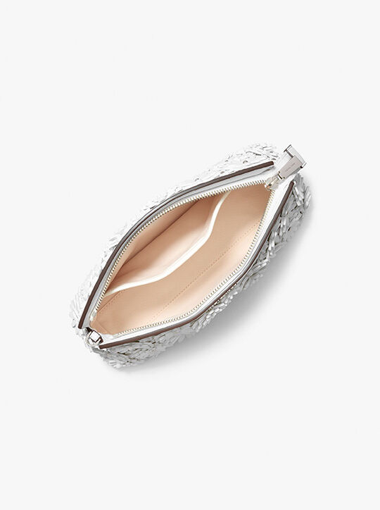 Athena Floral Appliqué Convertible Clutch michael kors athena floral appliqu convertible clutch