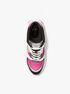 Zuma Color-Block Leather and Mesh Trainer