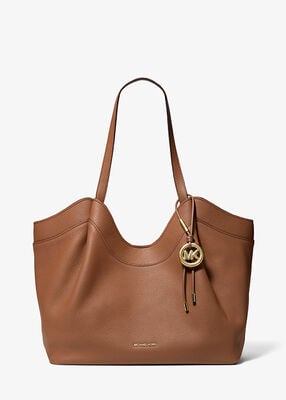 michael kors nolita large pebbled leather tote bag