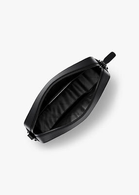 michael kors jet set signature logo crossbody bag