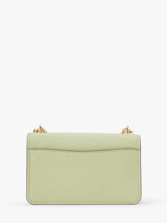 حقيبة كتف كلير كبيرة من الجلد المحبب قابلة للتحويل michael kors حقيبة كتف كلير كبيرة من الجلد المحبب قابلة للتحويل