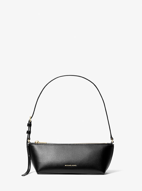michael kors laila small leather pochette