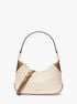 Jet Set Medium Signature Logo Convertible Crossbody Bag michael kors jet set medium signature logo convertible crossbody bag