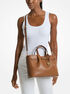 Carson Medium Pebbled Leather Satchel michael kors carson medium pebbled leather satchel