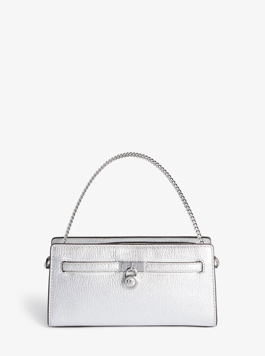 Hamilton Moderne Extra-Small Metallic Leather Convertible Crossbody Bag michael kors hamilton moderne extra small metallic leather convertible crossbody bag