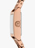 Micro Georgie Rose-Gold Tone Watch michael kors micro georgie rose gold tone watch