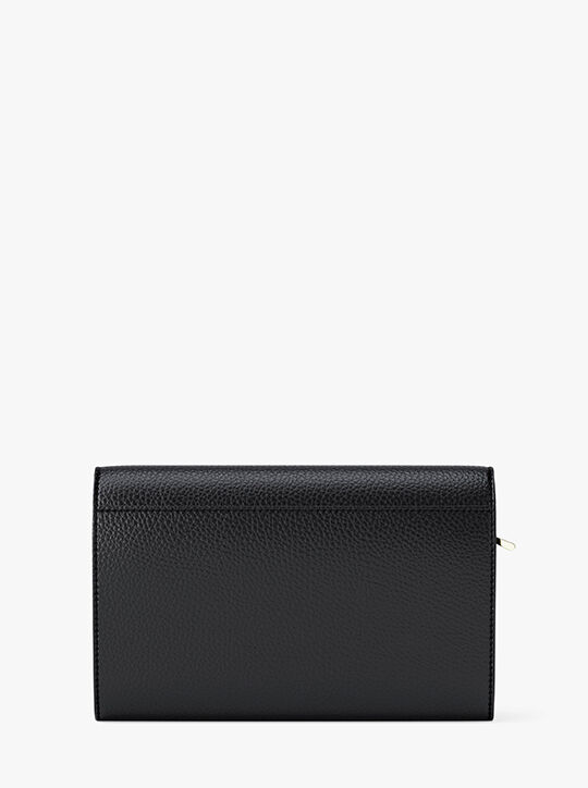 محفظة جيت سيت كبيرة من الجلد المحبب michael kors محفظة جيت سيت كبيرة من الجلد المحبب