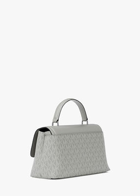 michael kors tribeca extra small signature logo satchel