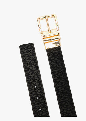 michael kors حزام قابل للعكس 35 مم