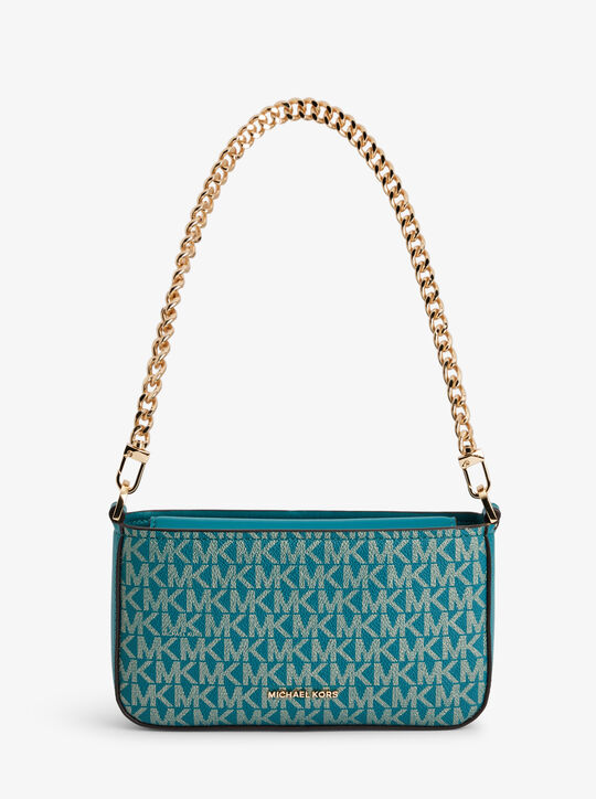 michael kors bryant small signature logo convertible pochette