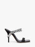 Bianca Embellished Leather Sandal michael kors bianca embellished leather sandal
