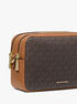 Bryant Medium Signature Logo Camera Crossbody Bag michael kors bryant medium signature logo camera crossbody bag