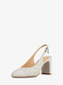 Piper Flex Signature Logo Slingback Pump michael kors piper flex signature logo slingback pump